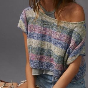 Anthropology pilcro surf tee 2 peice set
